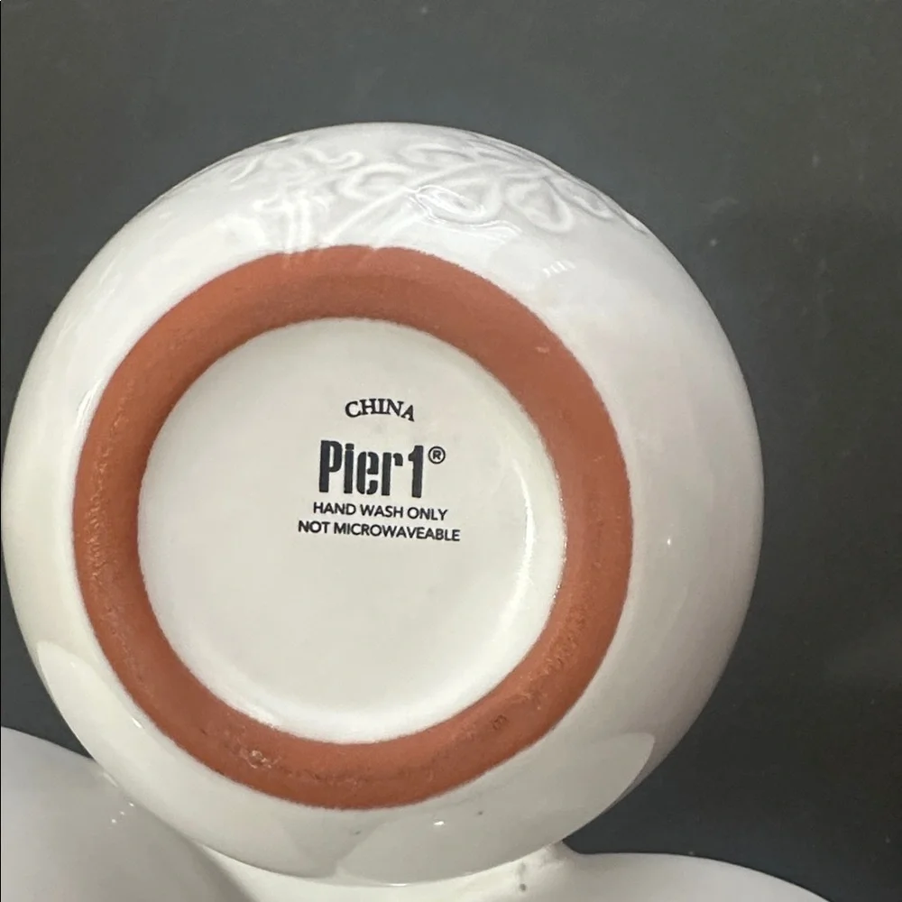 Pier 1 terracotta appetizer dish